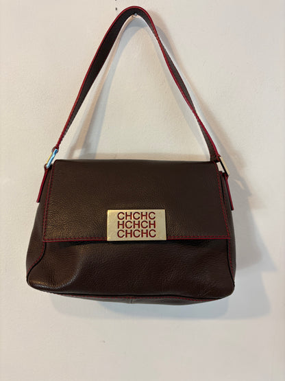 CAROLINA HERRERA. Bolso de hombro detalle cierre