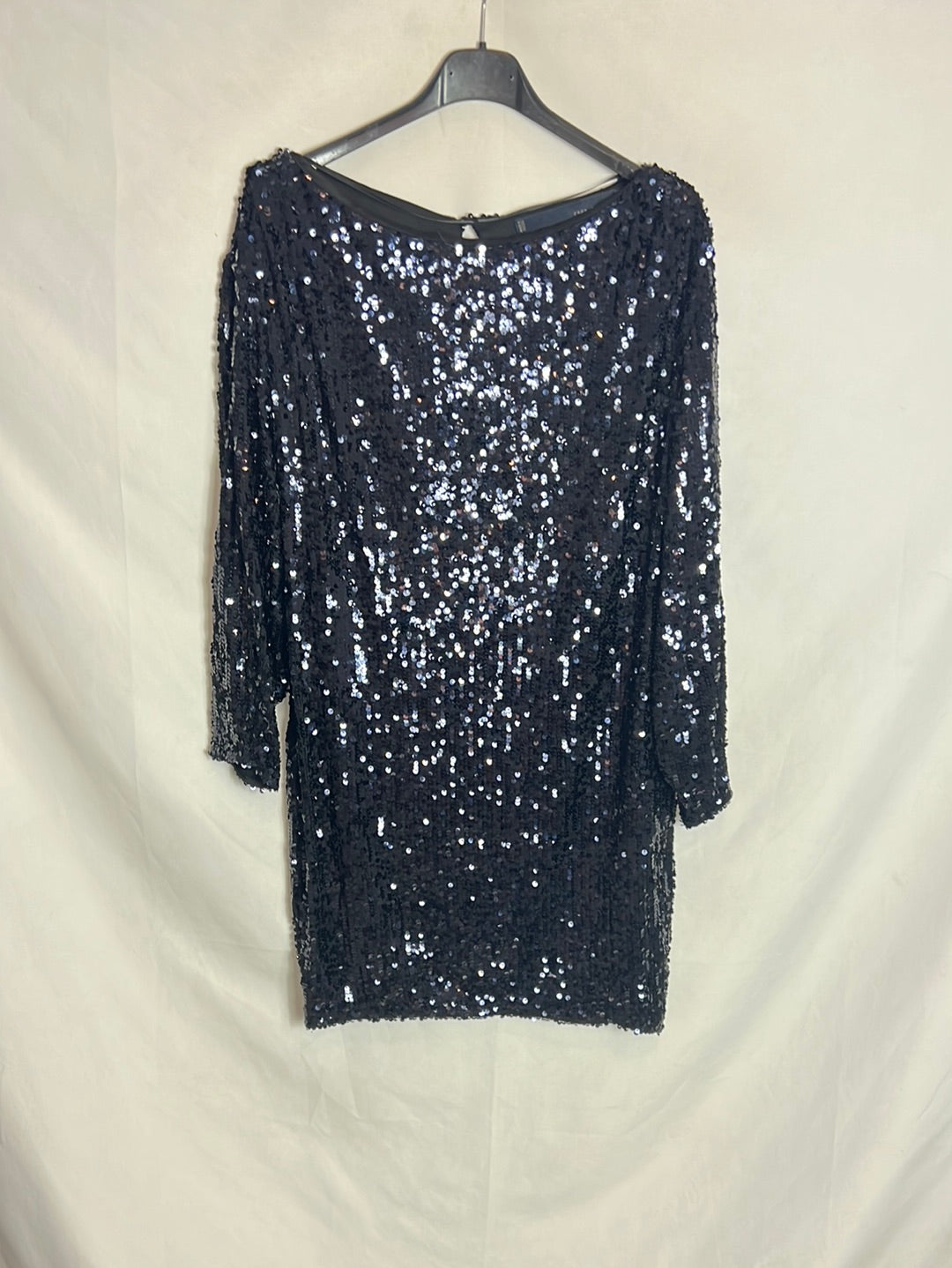 ZARA. Vestido coro lentejuelas. T M