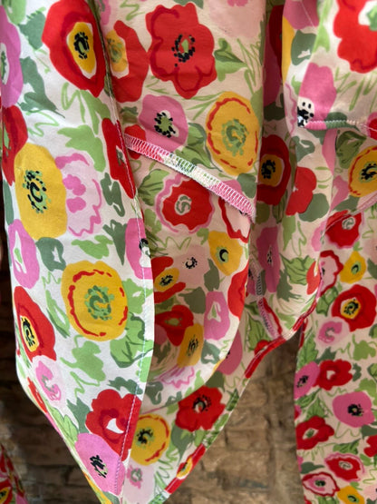 DOLCE & GABBANA. Blusa floral vintage