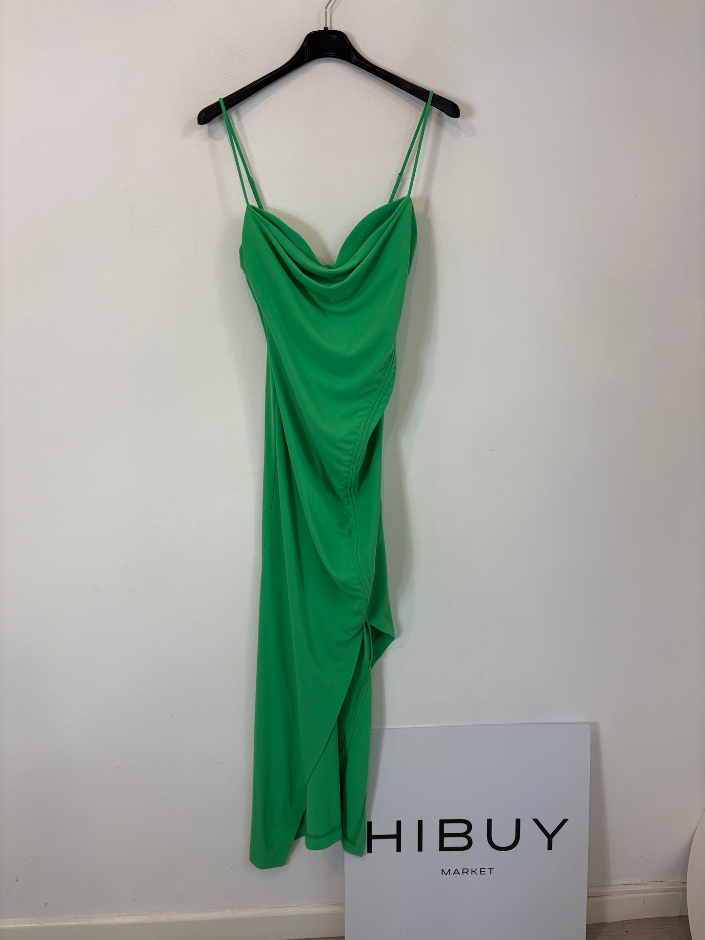 ZARA. Vestido largo elástico ajustable
