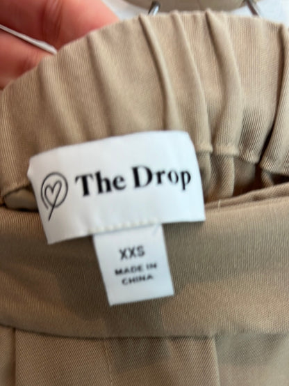 THE DROP. Pantalón beige pinzas T.xxs