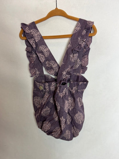 MINÉ. Ranita morada tirantes. T 4 años