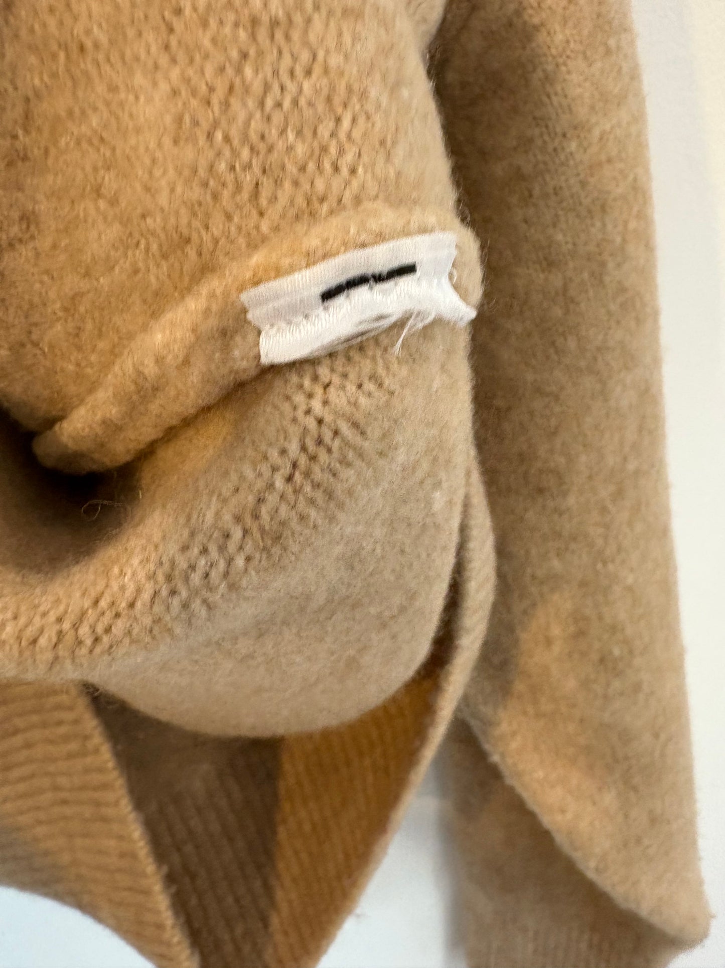 ZARA. Black stretch knit top. TL