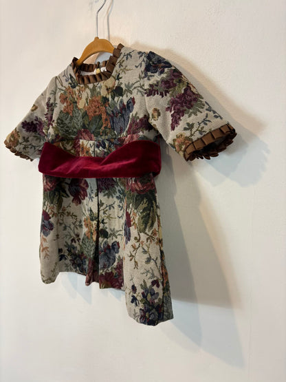 COPO CREACIONES. Vestido niña damita. T 1 año