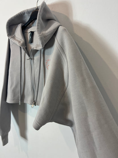 ADIDAS by STELLA McCARTNEY. Sudadera gris cropped. T XS