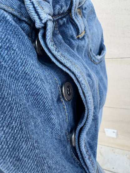 GOLDEN GOOSE. Denim recto abotonado