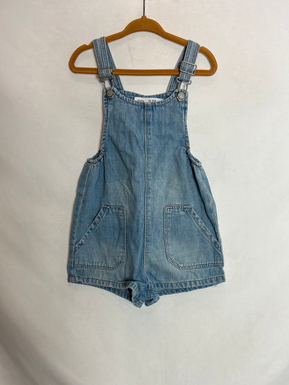 ZARA. Denim dungarees with pockets. Size 2-3 years
