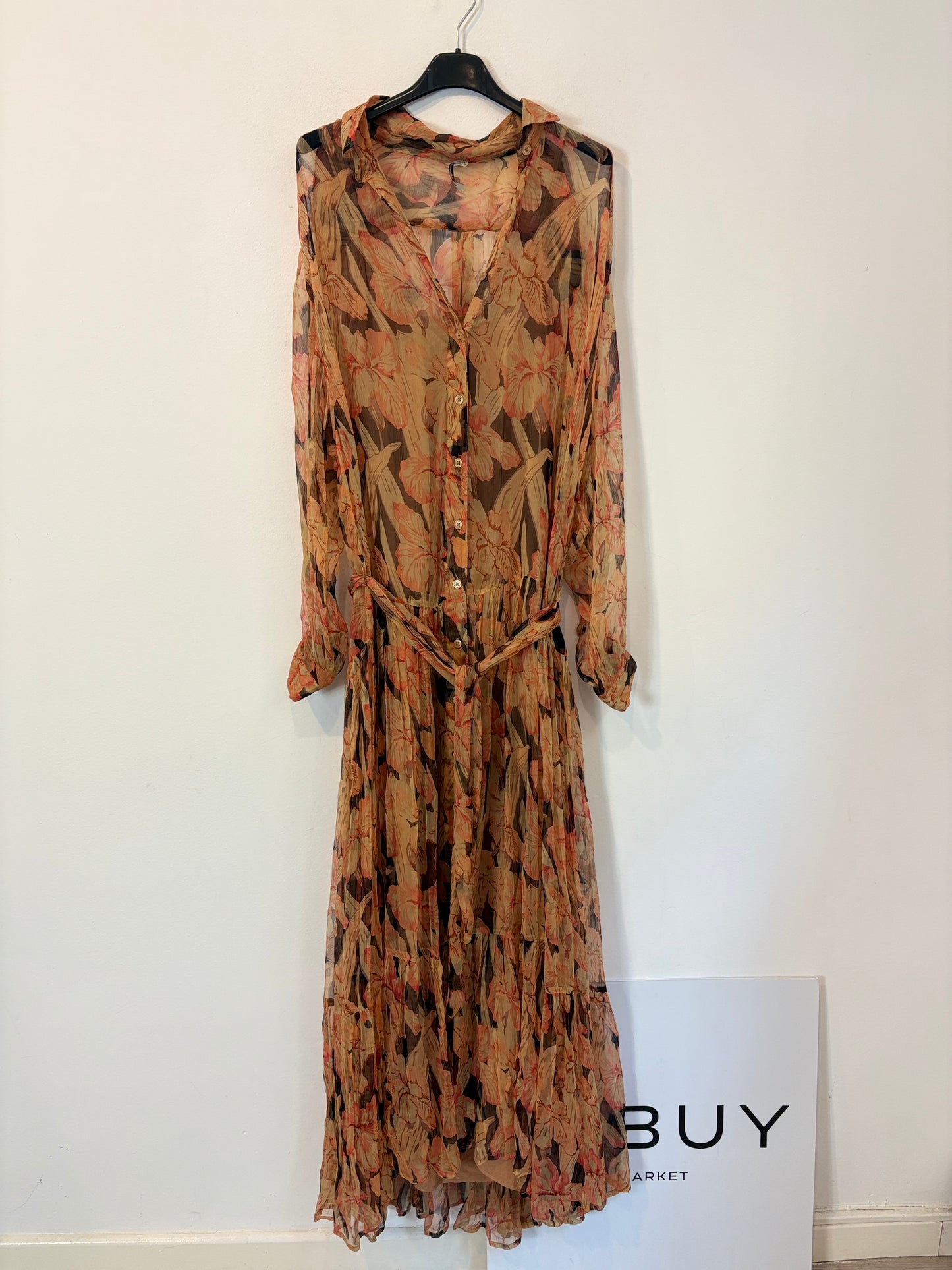 MES DEMOISELLES. Vestido largo vaporoso