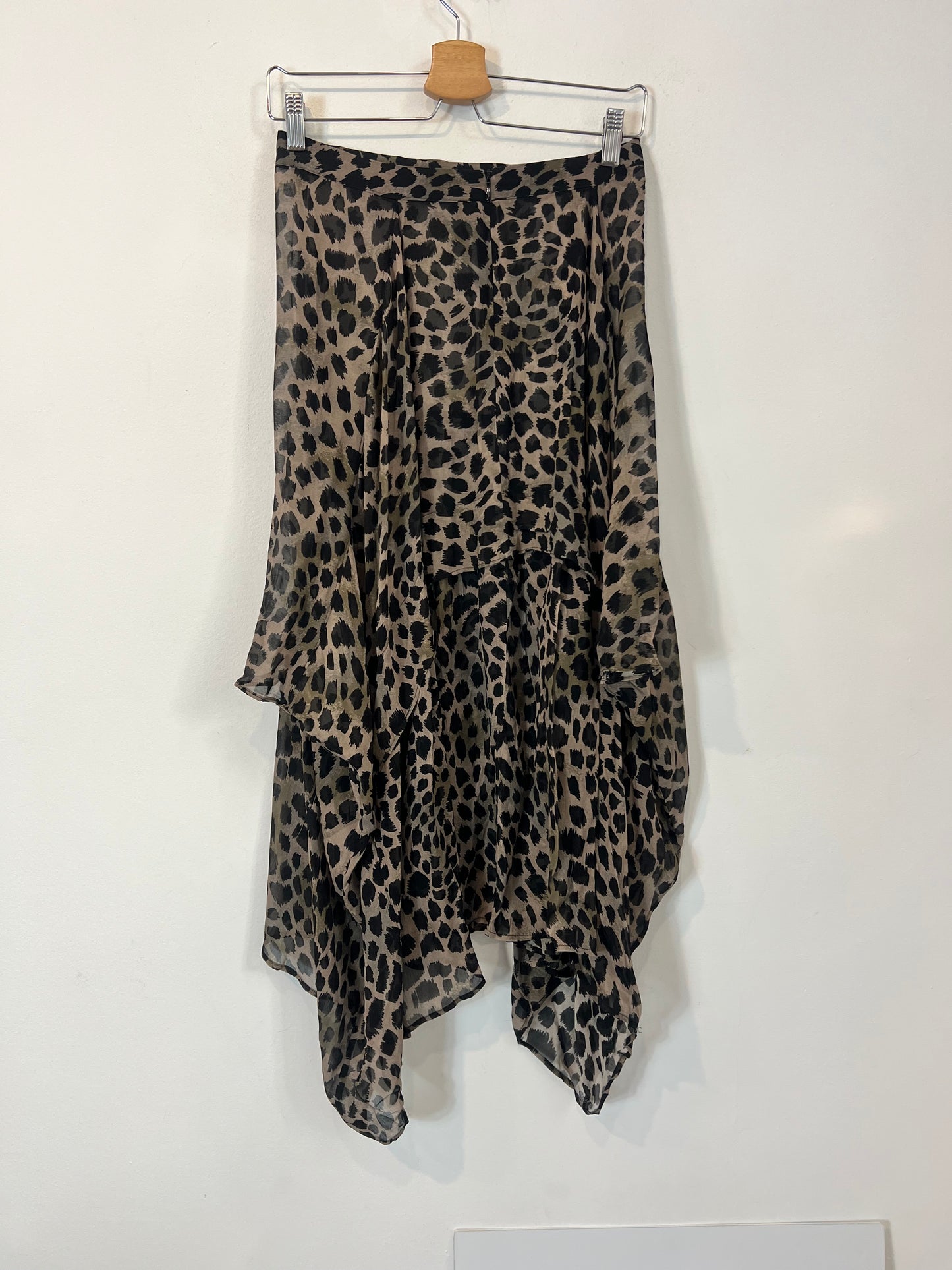 BIMBA Y LOLA. Falda animal print