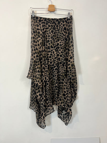 BIMBA Y LOLA. Falda animal print