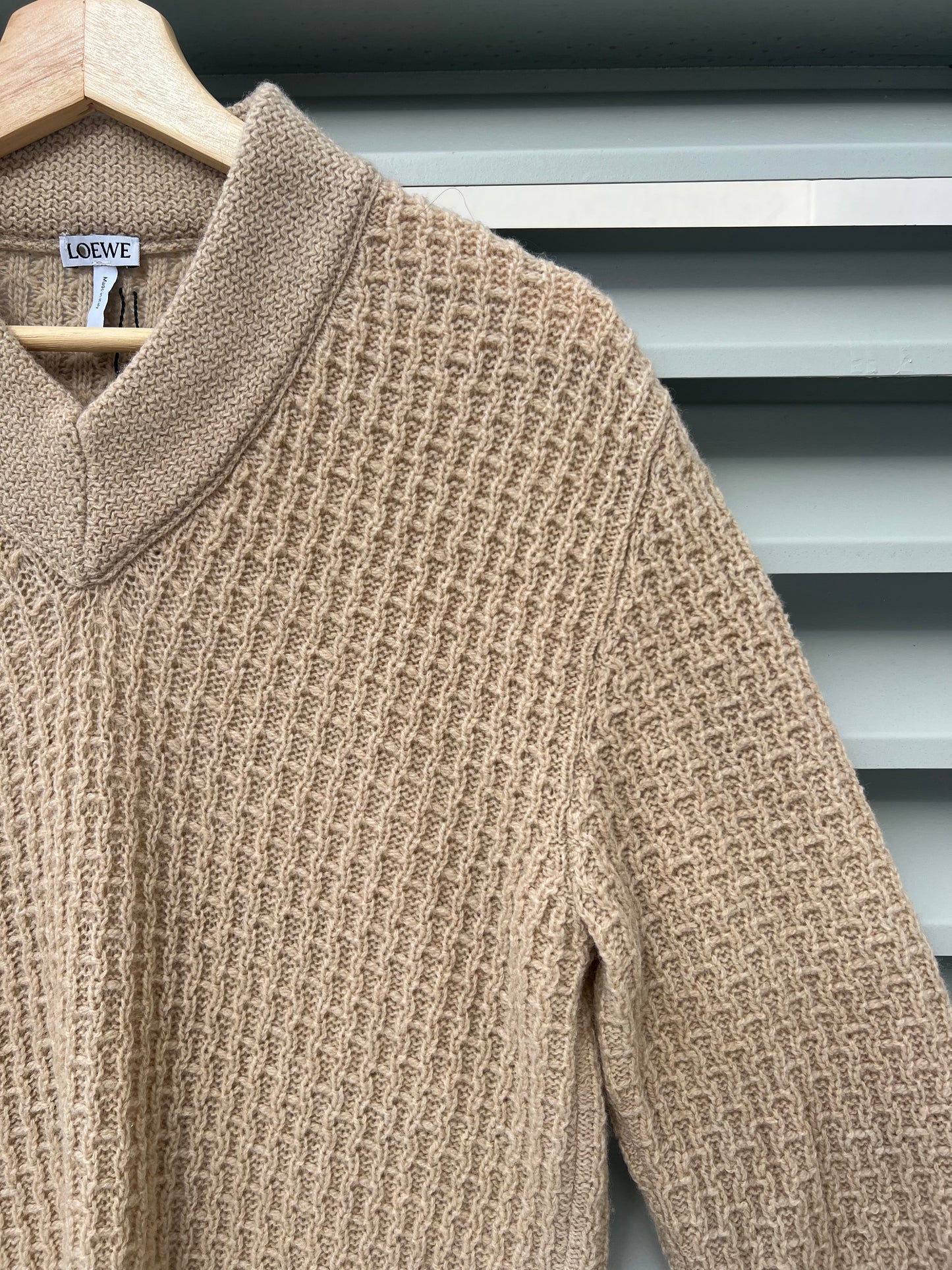 LOEWE. Jersey beige lana