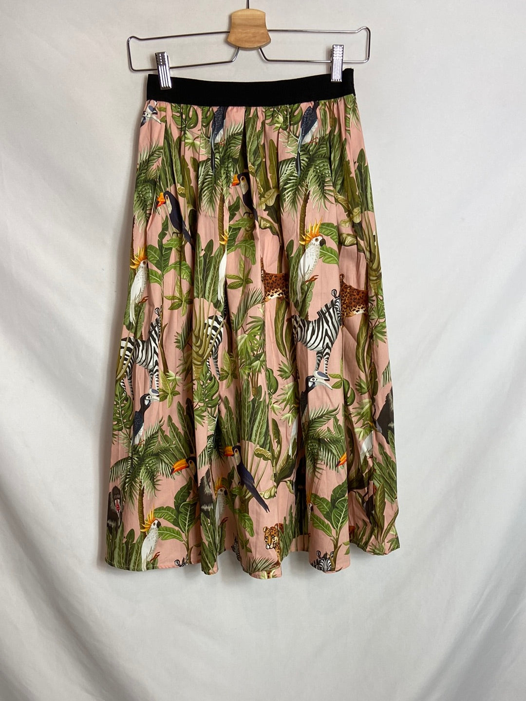 MYTHS. Falda midi estampada TU (S)