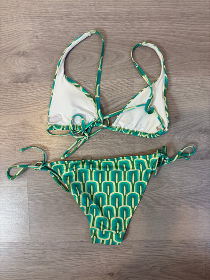 ROBIN. Bikini estampado geométrico