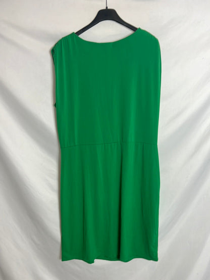 ANTEA. Flowy, gathered dress. Size XL