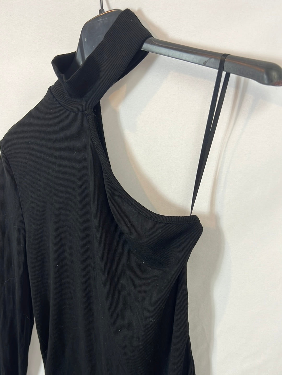 LTL STORE. black ribbed Ts bodysuit