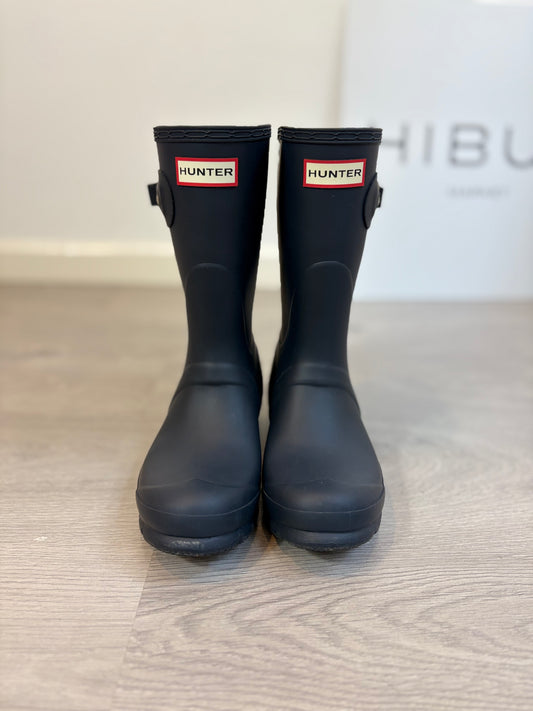 HUNTER. Botas azules media caña