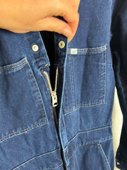 LEE. Mono denim largo cremallera. T XS (S)