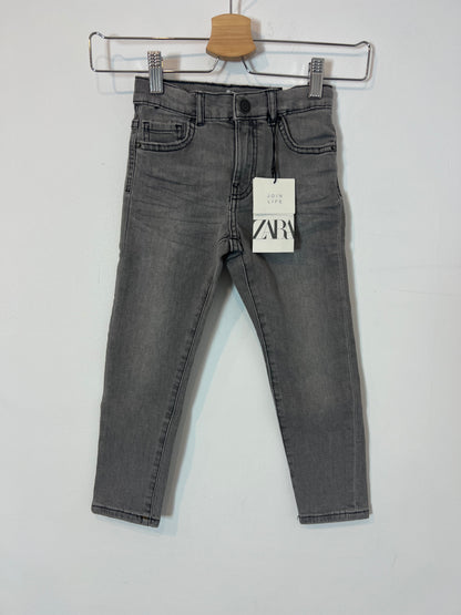 ZARA. Grey skinny jeans. Size 6 years