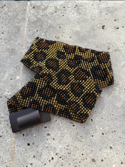 OTRAS. Cinturón elástico cuentas