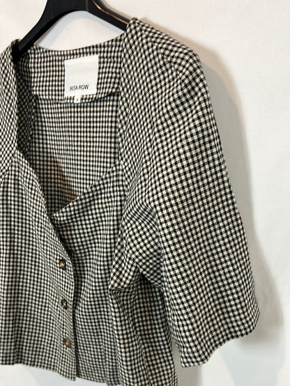 RITA ROW. Total look cuadros vichy T.s