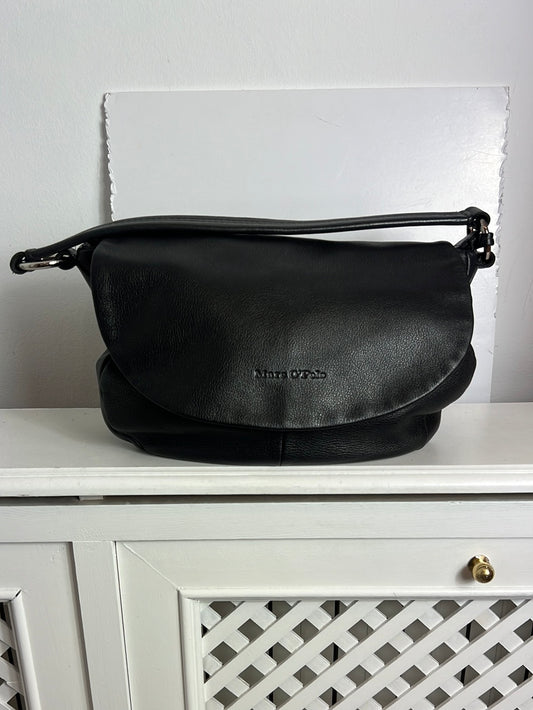 MARC O´POLO. Bolso azul piel asa corta