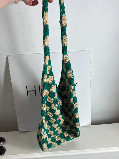 PULL&BEAR . Bolso bicolor punto