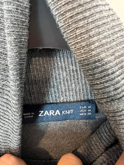 ZARA. Jersey fino detalle puños. T M
