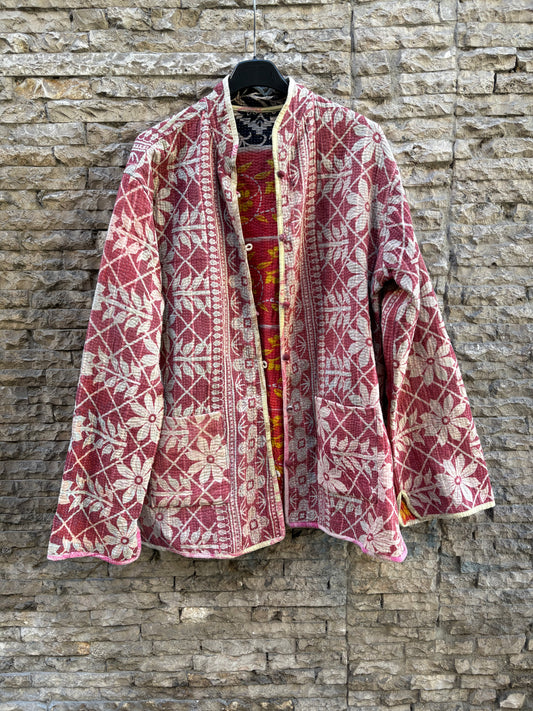 OTRAS. Chaqueta estampada reversible