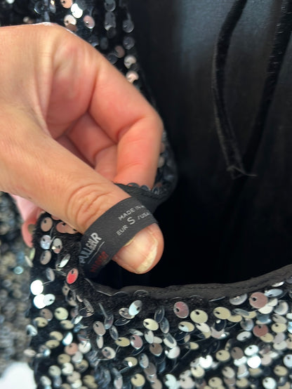 PULL&amp;BEAR. Short sequin dress. TS