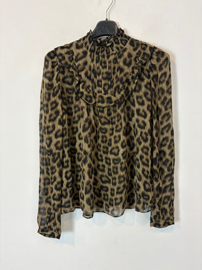 BA&SH. Blusa animal print fluida
