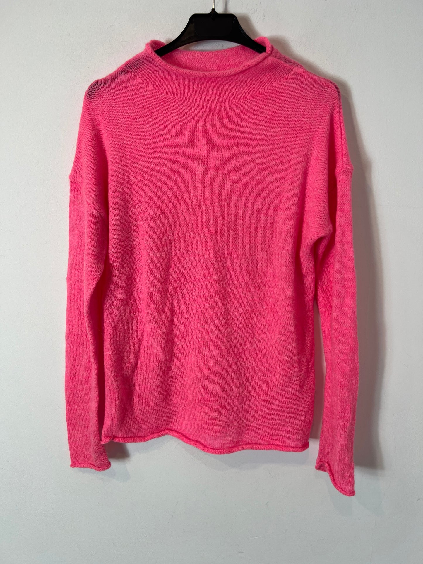 OTRAS. Jersey fucsia jaspeado. T S