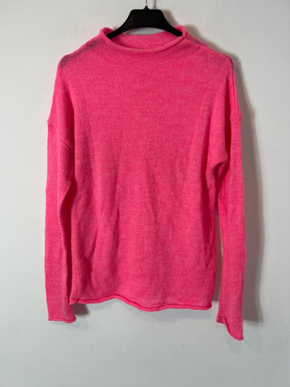 OTRAS. Jersey fucsia jaspeado. T S