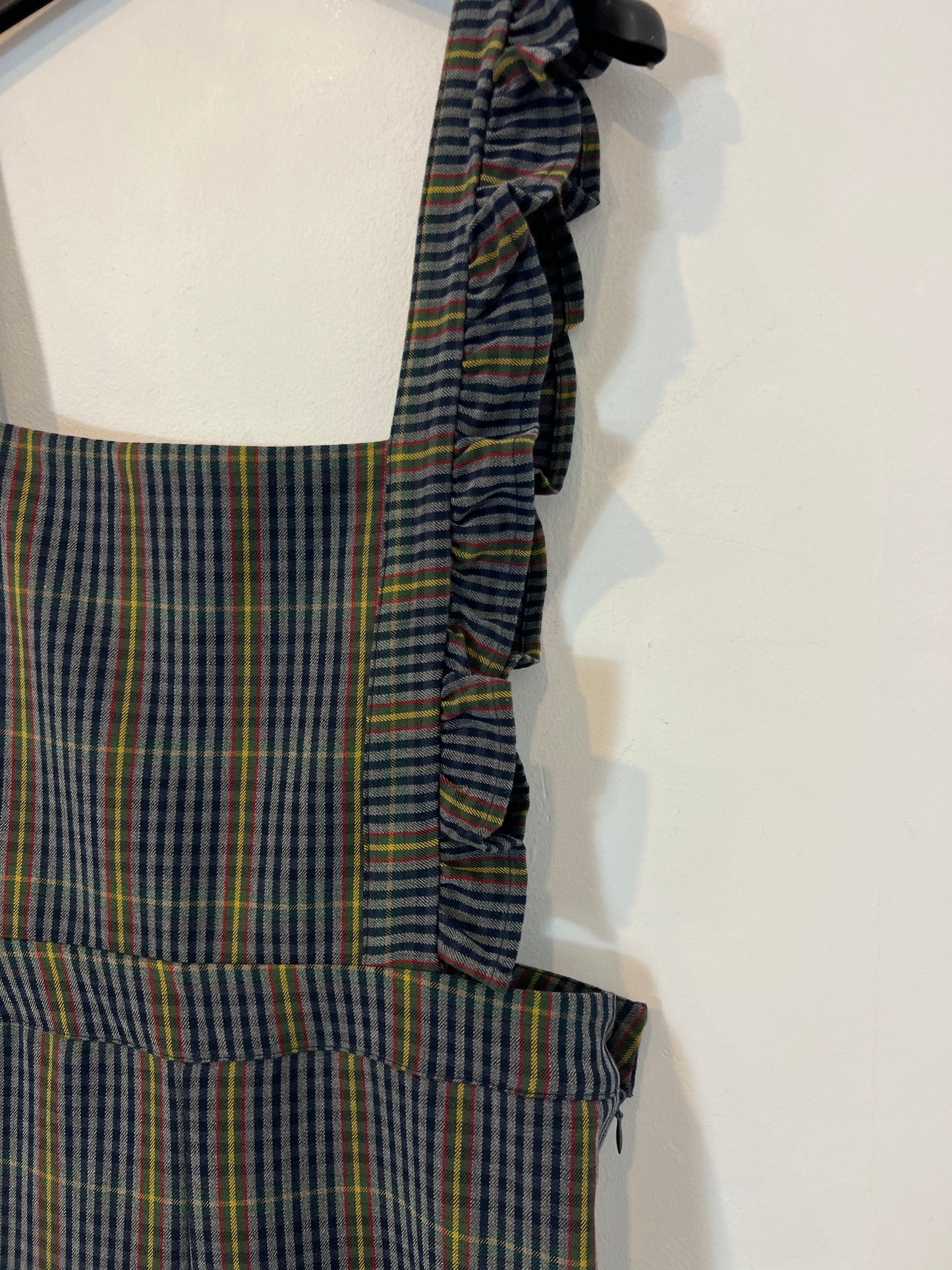 AMEÉ. Mono gris cuadros T.u(m/l)