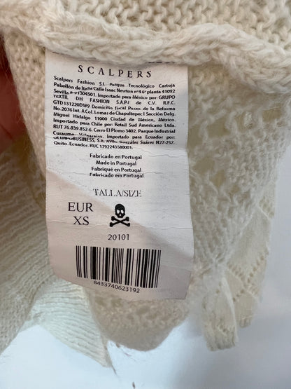 SCALPERS. Jersey beige claro. T XS