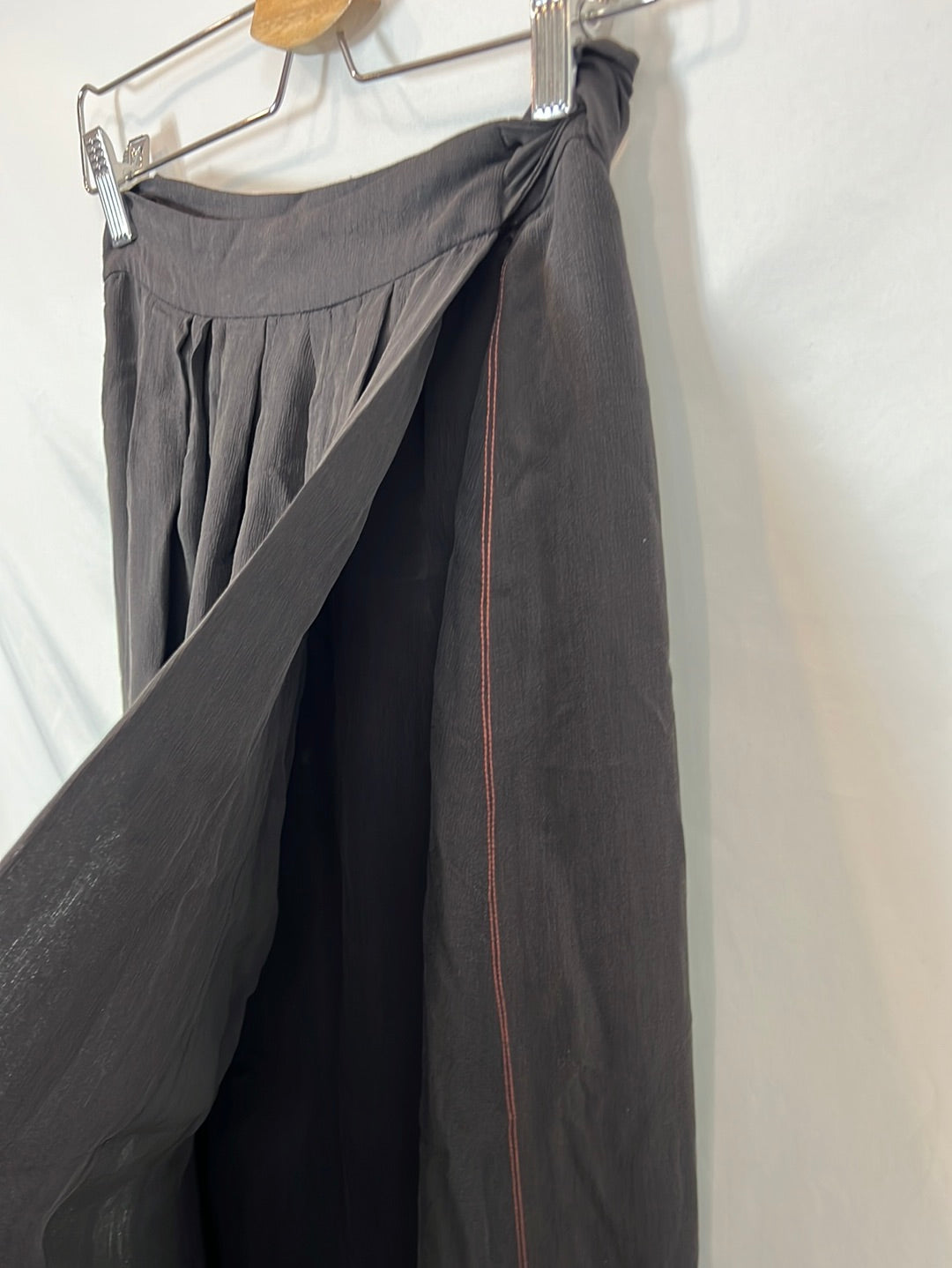 ISABEL MARANT. Long silk wrap skirt, size 38