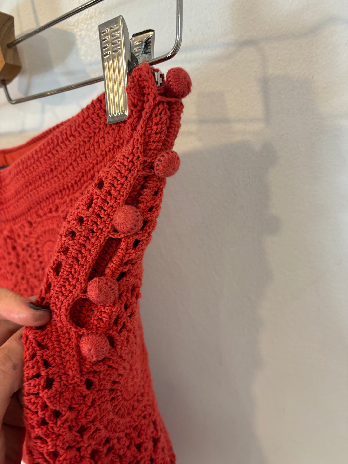 RALPH LAUREN. Crochet tile Bermuda shorts TM