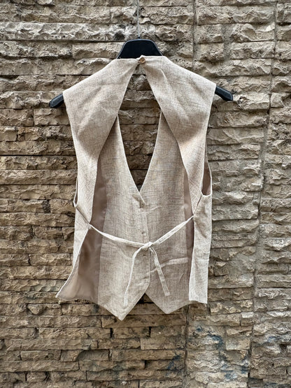 OTRAS. Conjunto 3 piezas beige jaspeado