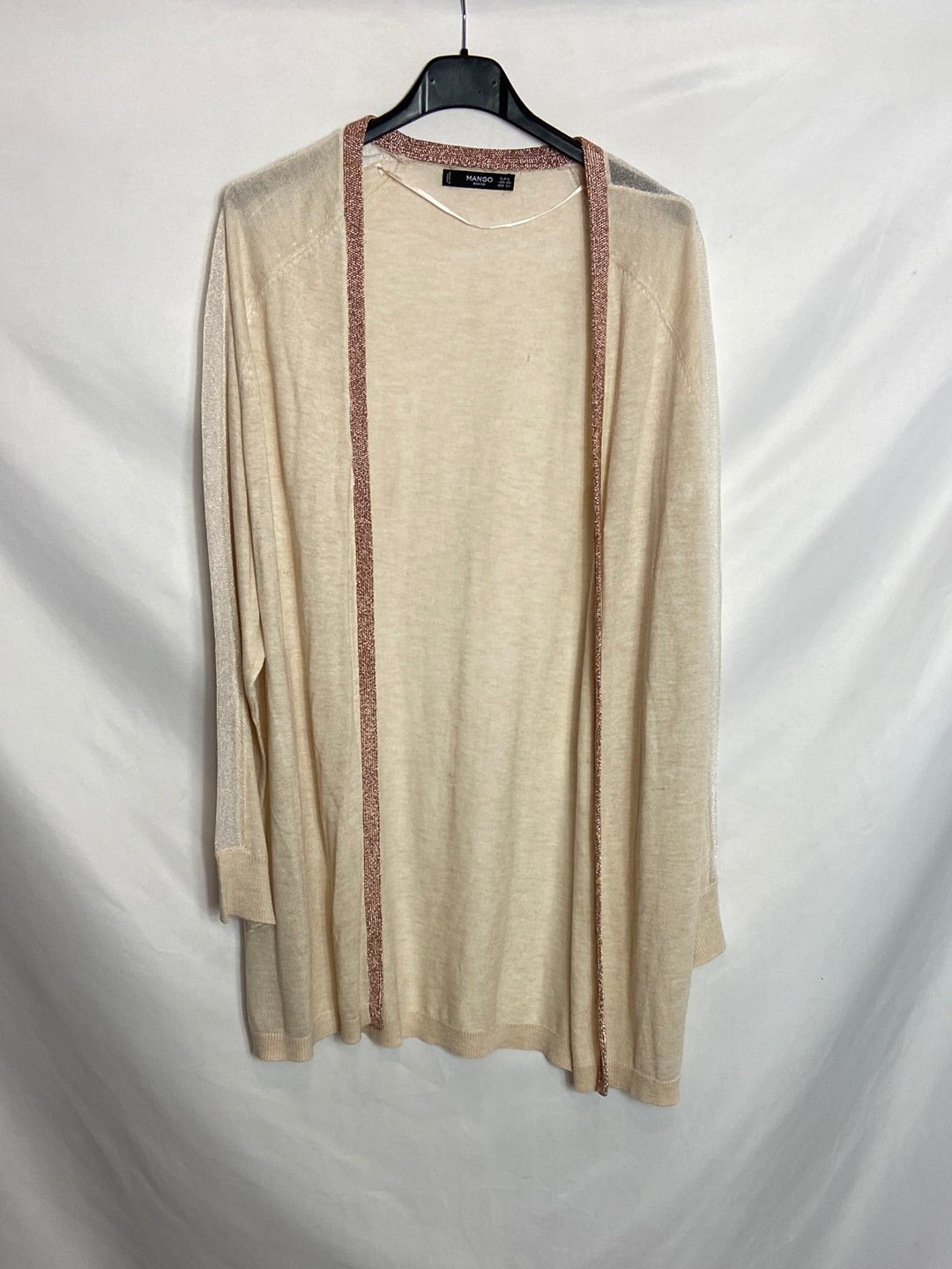 MANGO. Beige TS light jacket