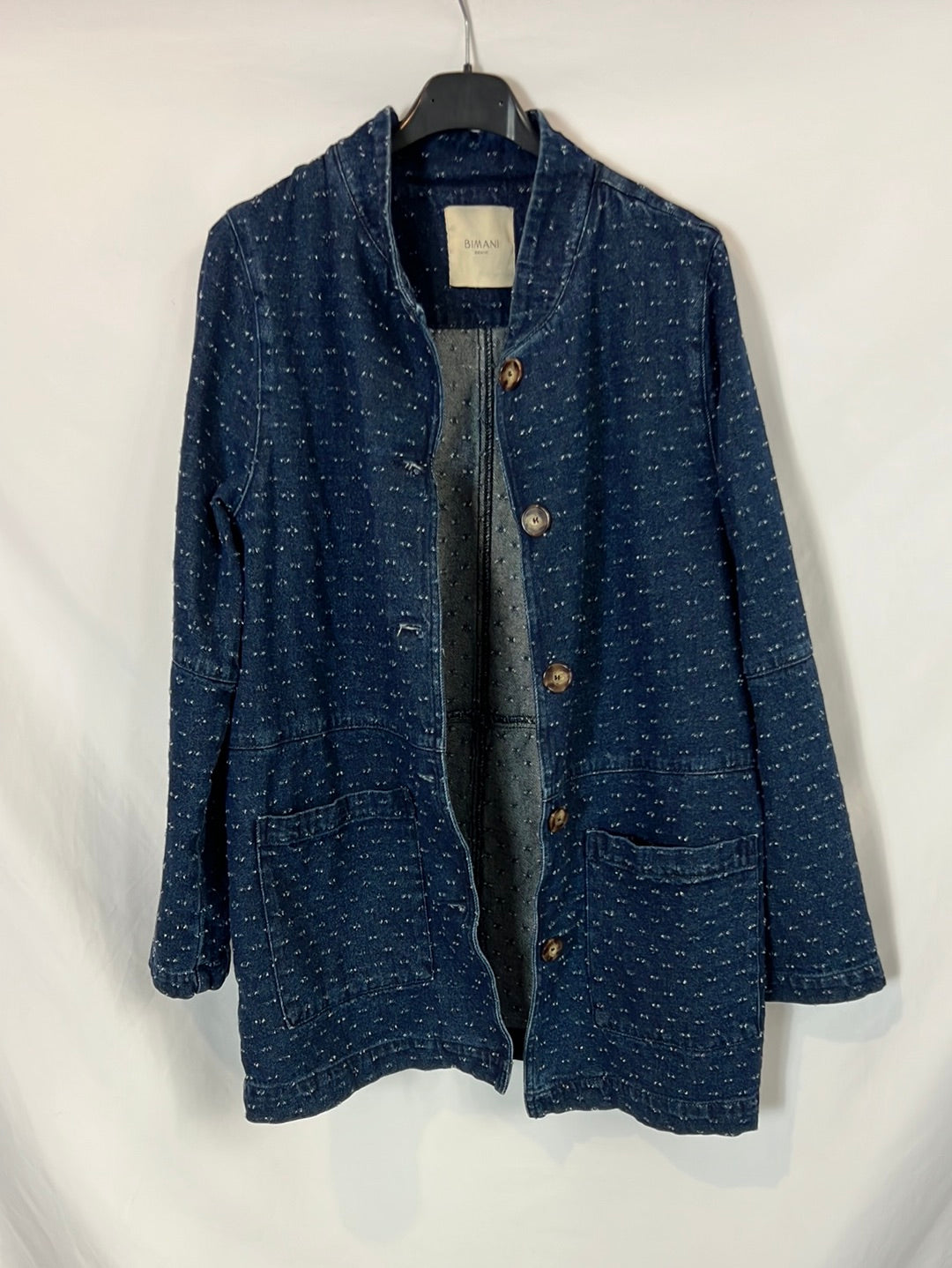 BIMANI. chaqueta denim plumeti T.s