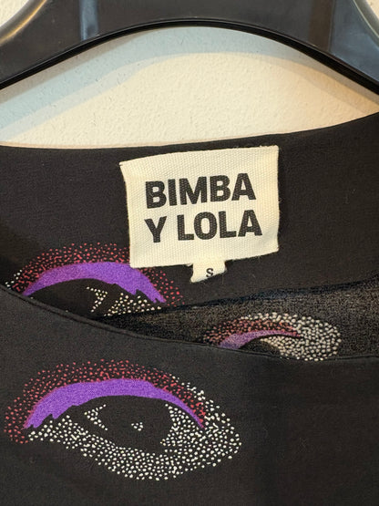 AMEÉ. Sleeveless fringed sweater S.(s)