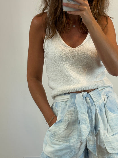 ISABEL MARANT. Pantalón corto tie dye T.36