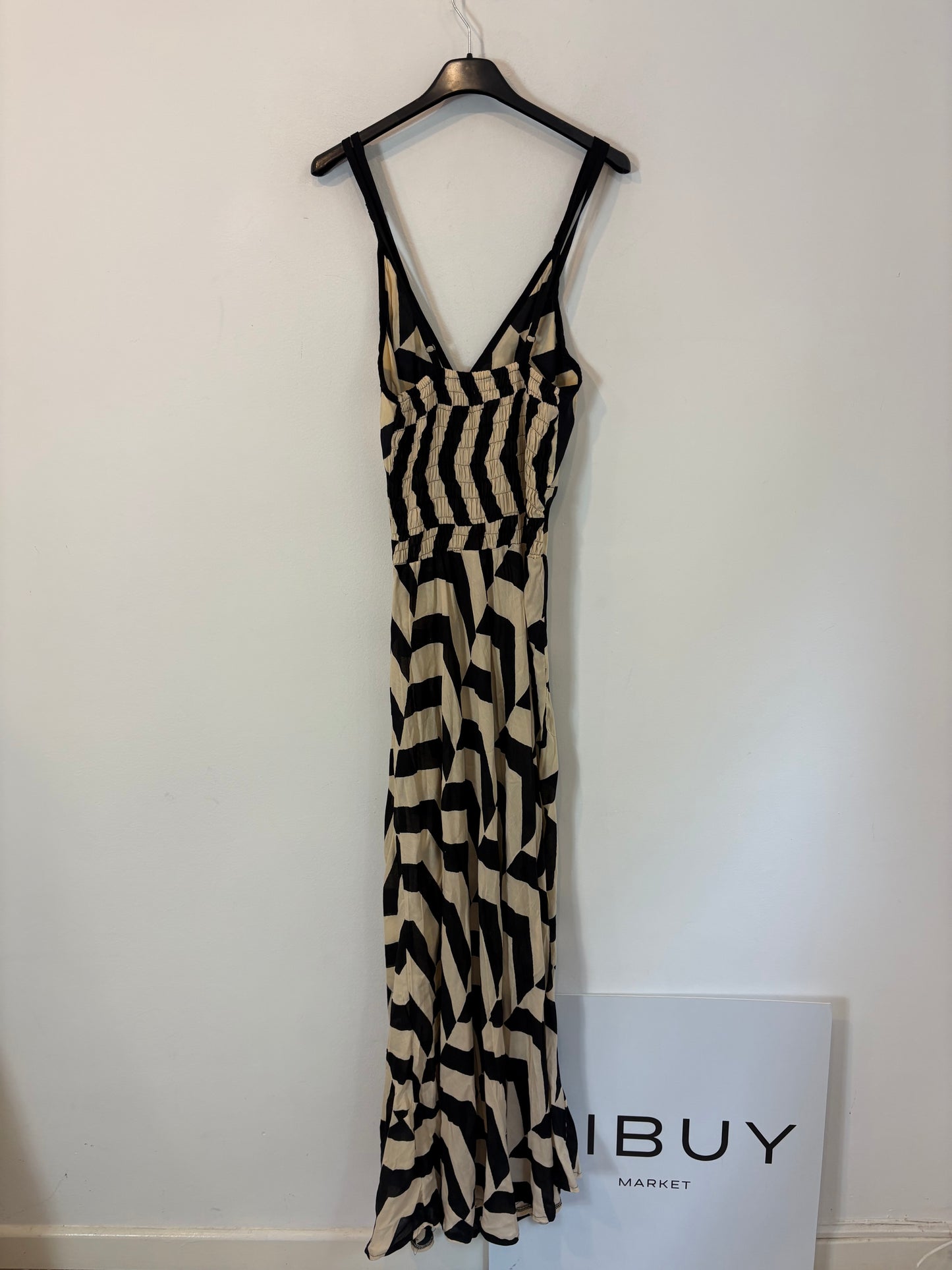 LIVE SHOP. Vestido largo rayas. T S