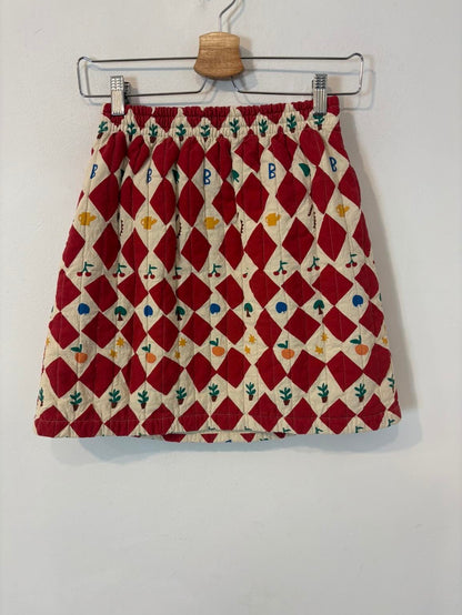 BOBO CHOSES. Falda corta estampada textura