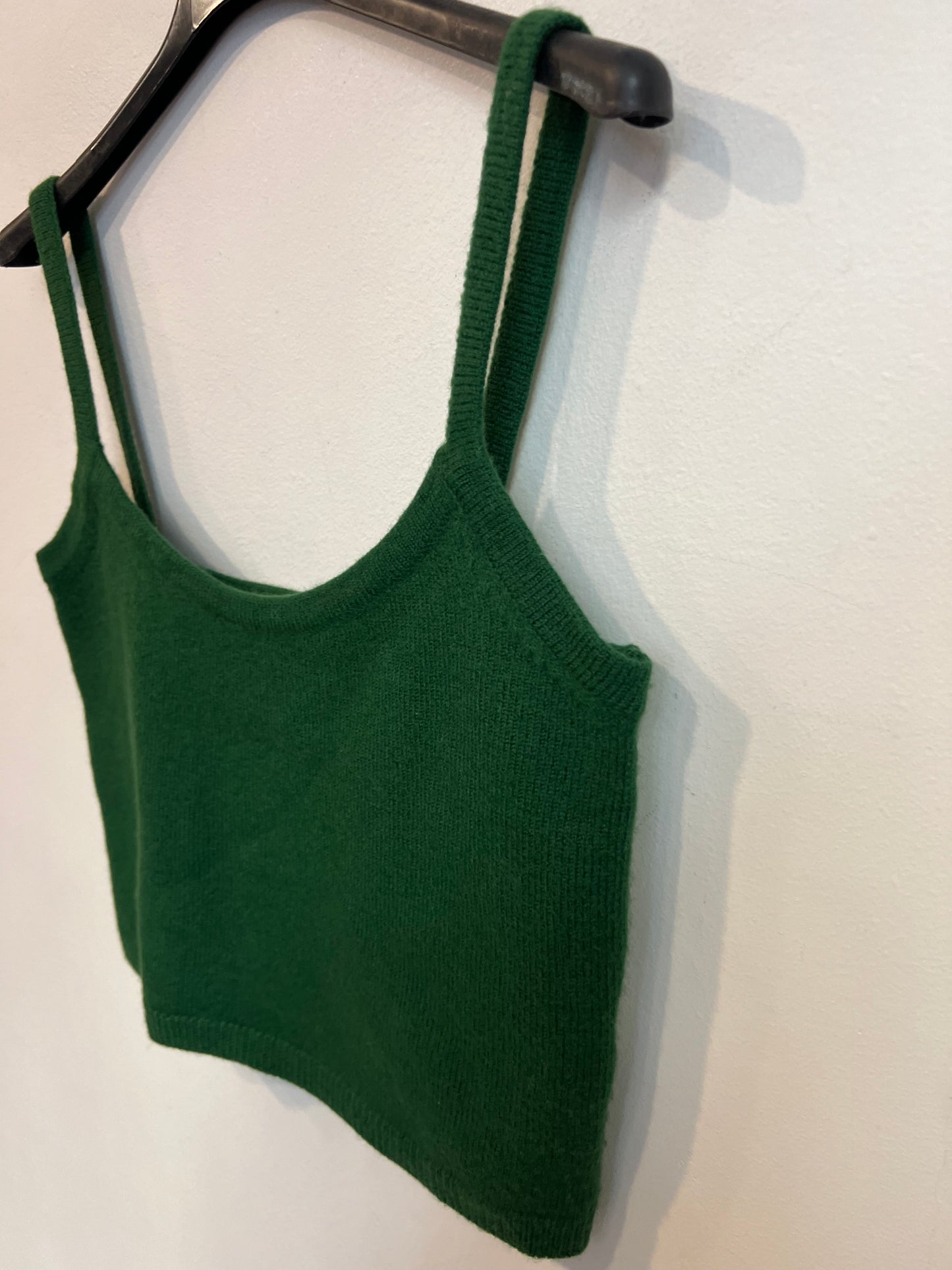 ZARA. Top lana verde. T M