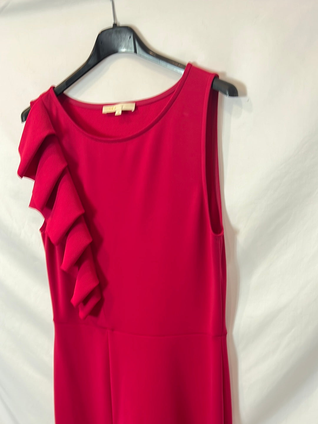MAJE. Pink ruffled dress Tm