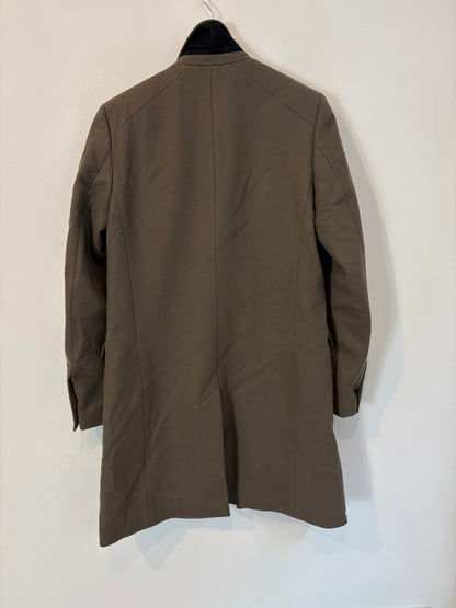 ZADIG & VOLTAIRE. Abrigo verde lana y cashmere