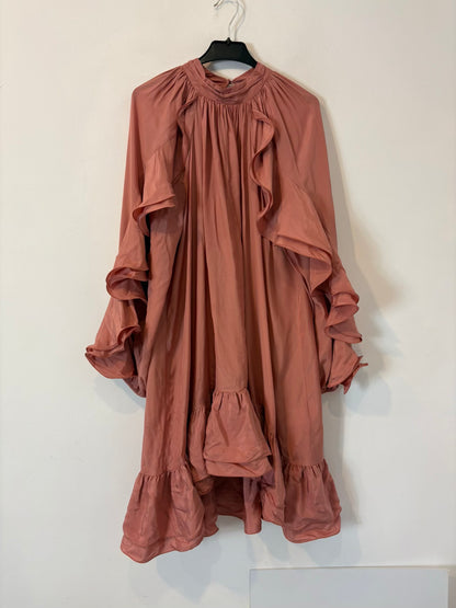 & OTHER STORIES. Vestido rosa volantes