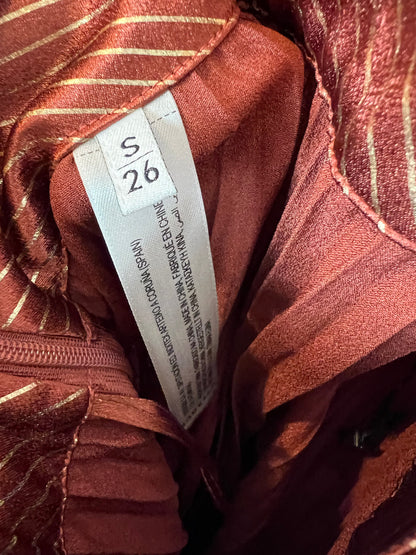 UTERQÜE. Ts pleated tile skirt