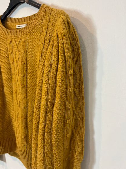 THE NEW SOCIETY. jersey mostaza ochos T.s