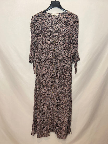 MANGO. TS buttoned floral dress